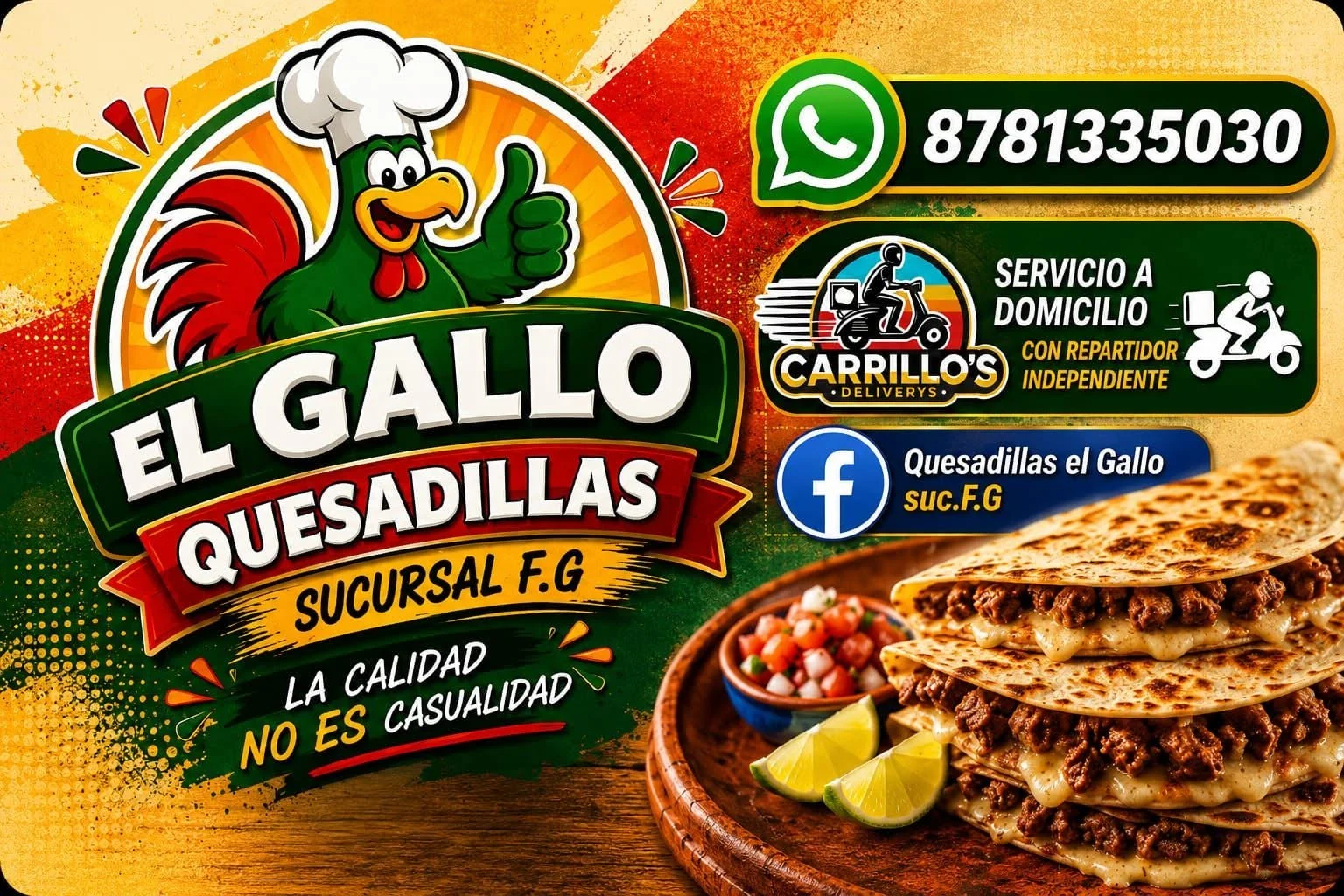 Quesadillas El Gallo